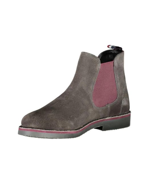 U.S. POLO ASSN. Brown Chelsea Boots for men