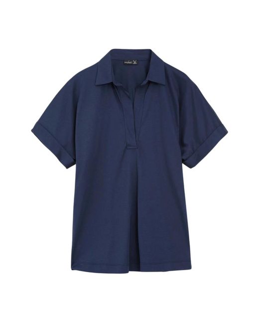 Van Laack Blue Short Sleeve Shirts for men