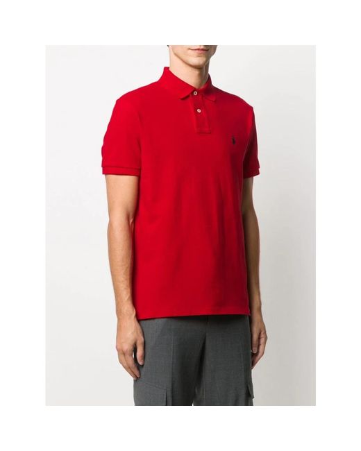 Polos Ralph Lauren pour homme en coloris Red