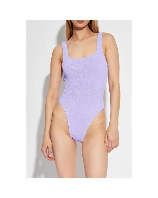 Hunza G Purple One-Piece