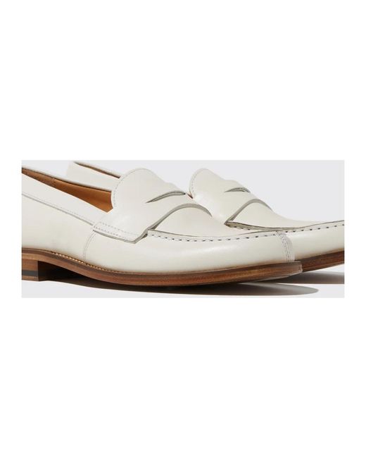 Scarosso White Loafers