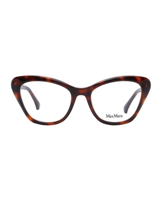 Max Mara Accessoires ,Bruin ,Bruine Vlinder Optische Frames in het Brown