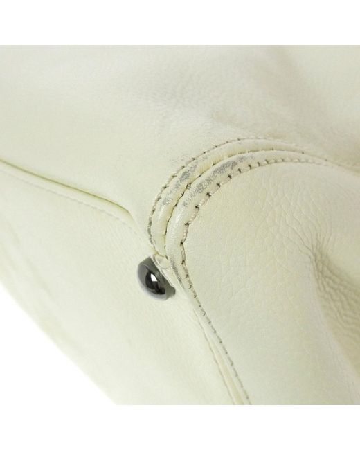Chanel Vintage Gebrauchte 2.55 Tasche in Weiß - Lyst