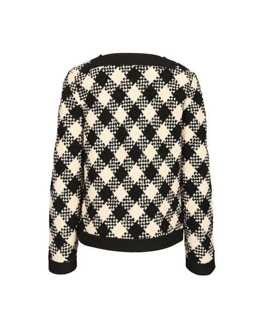 Valentino Garavani Black Tweed Jackets