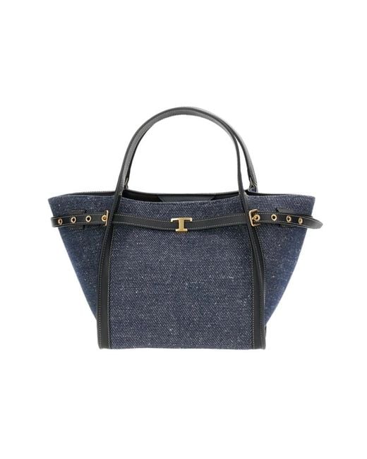 Tod's Blue Handbags