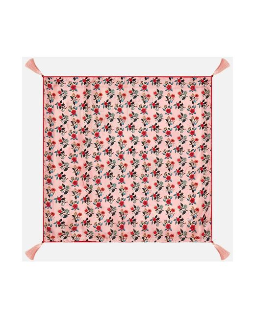 Camilla Pink Silky Scarves