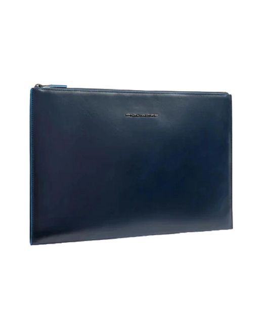 Piquadro Blue Clutches for men