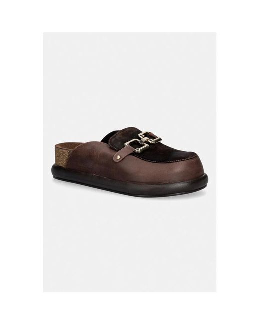 Bohonomad Brown London Clogs