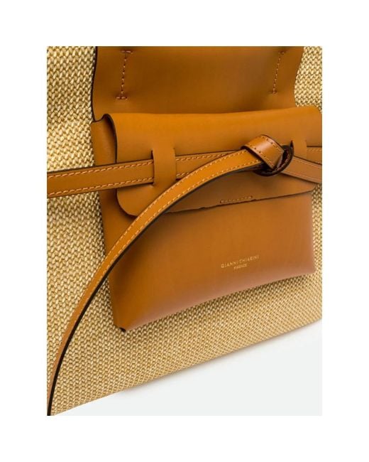 Gianni Chiarini Brown Shopping Bags