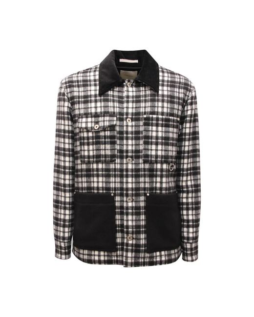 Light Jackets Paolo Pecora de hombre de color Black