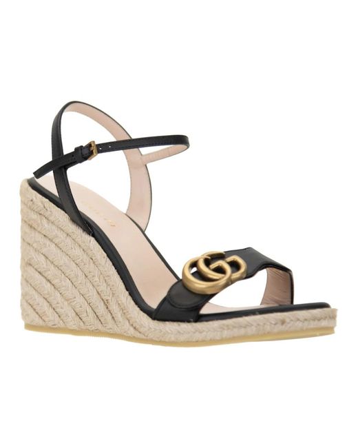 Gucci Natural Wedges