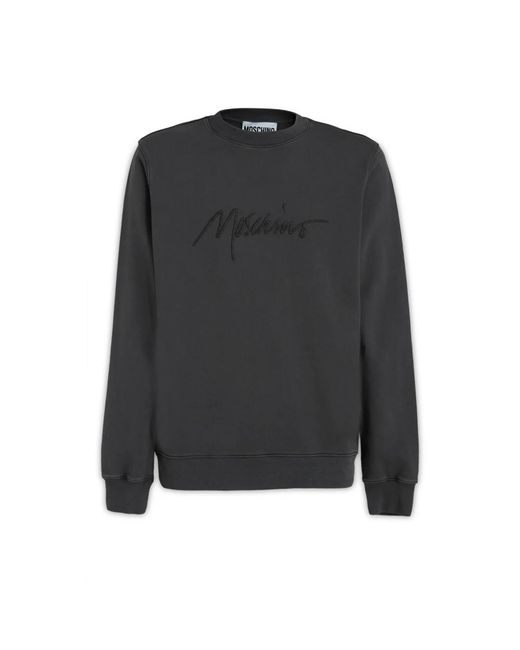 Moschino Black Sweatshirts for men