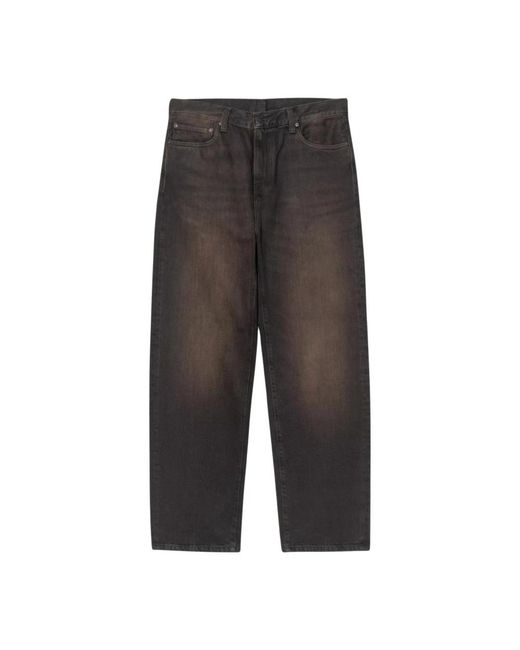 Carhartt Gray Straight Fit Jeans for men