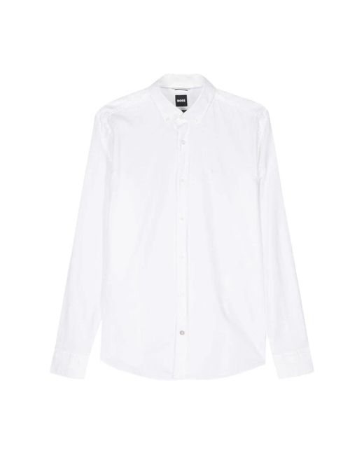 HUGO White Casual Shirts for men