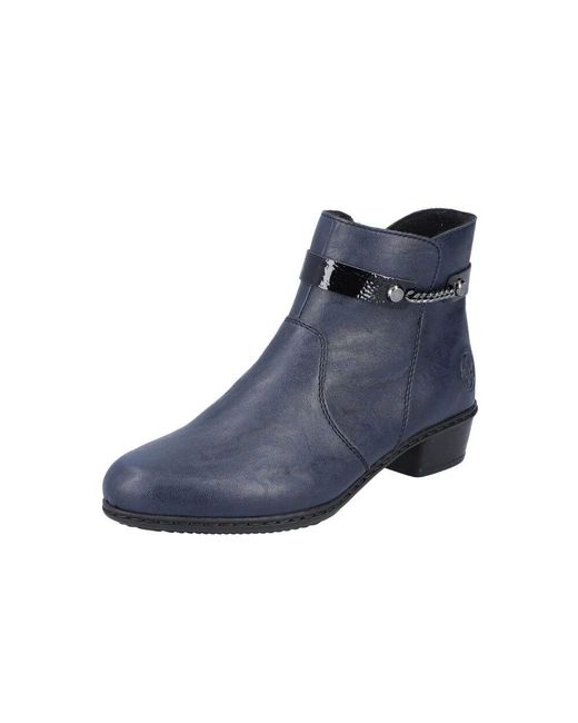 Rieker Blue Blaue Stiefelette