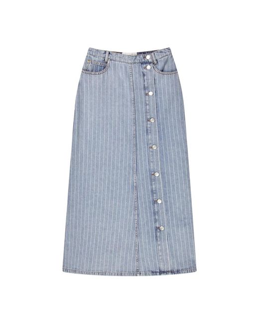 Denim Skirts di Munthe in Blue
