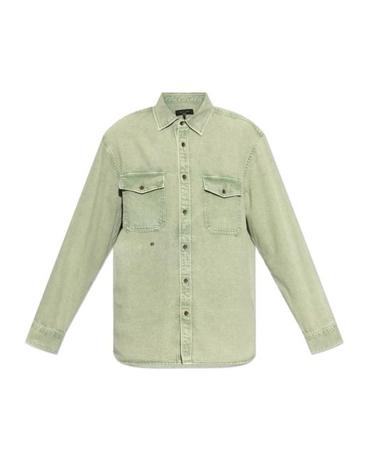 Denim Shirts di Rag & Bone in Green da Uomo
