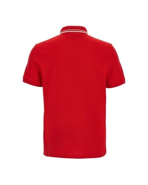 Valentino Garavani Red Polo Shirts for men