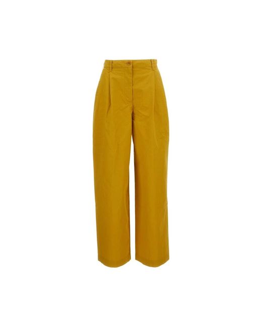 Casey Casey Yellow Wide Trousers