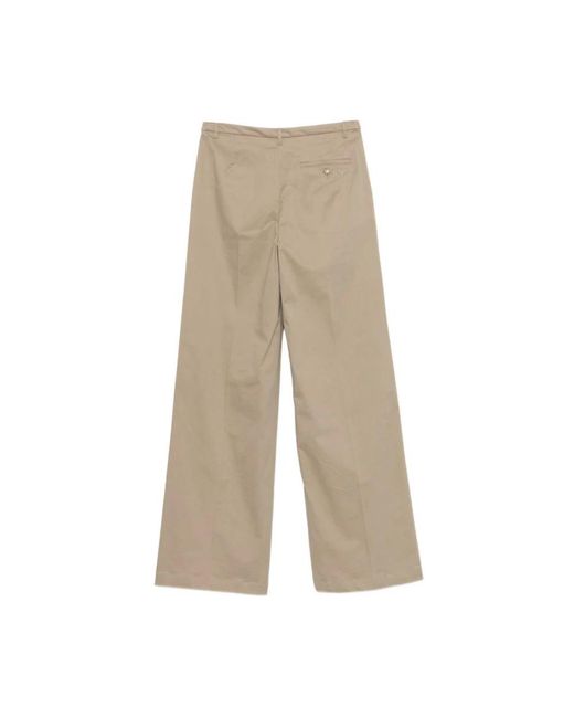 Emporio Armani Natural Wide Trousers