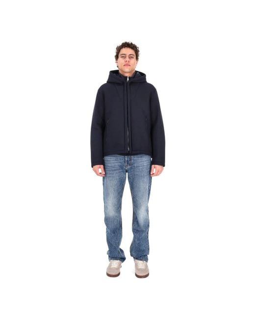 Herno Blue Winter Jackets for men