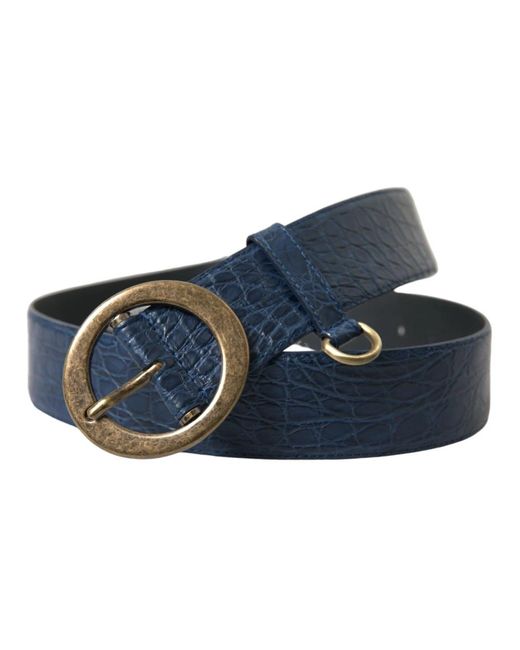 Dolce & Gabbana Belts in Blue für Herren