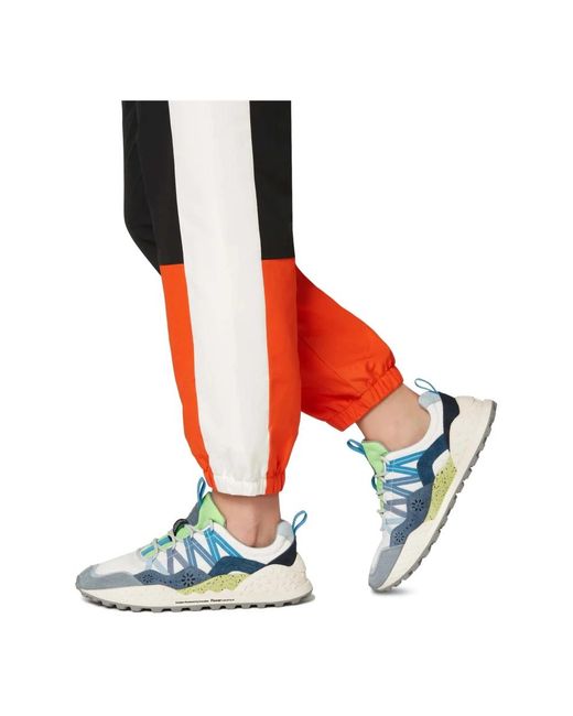 Flower Mountain Blue Sneakers for men