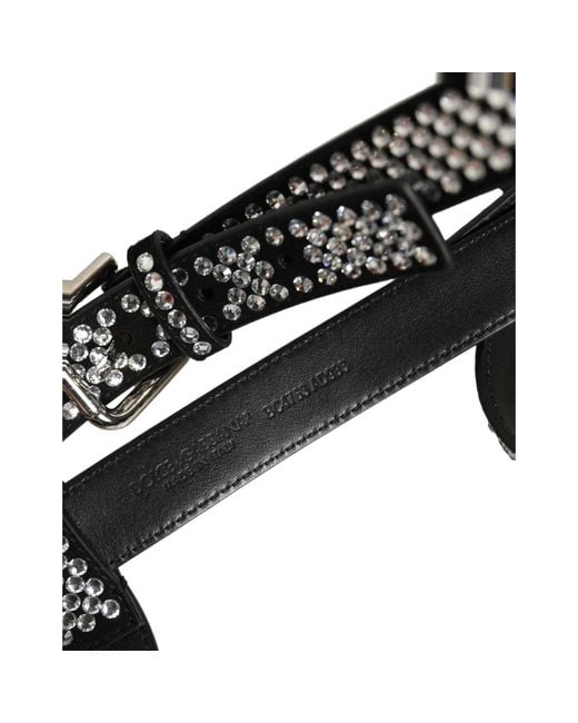 Dolce & Gabbana Black Belts for men