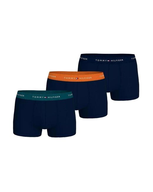 Tommy Hilfiger Klassische trunk boxers in Blue für Herren