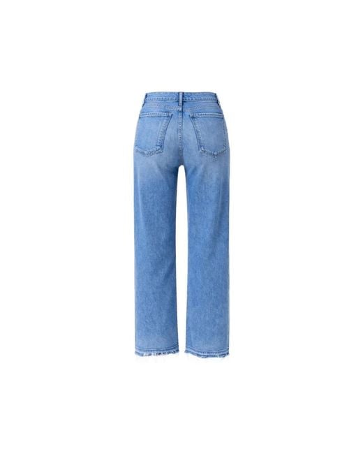 Agolde Blue Cropped Jeans