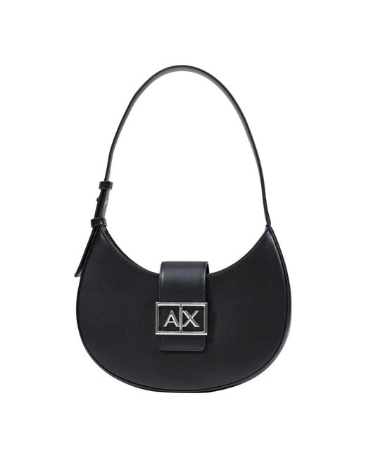 ARMANI EXCHANGE Black Shoulder Bags