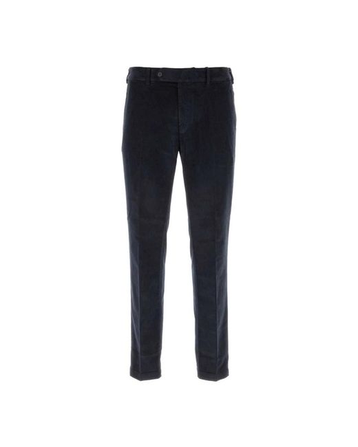 Cellar Door Blue Slim-Fit Trousers for men