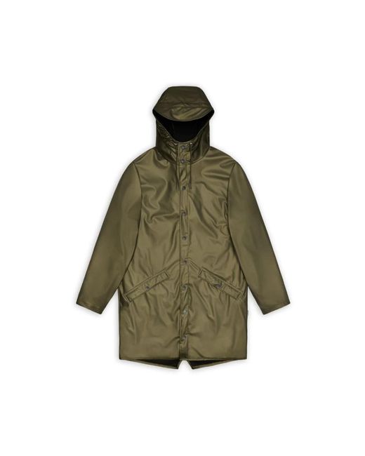 Rains Green Rain Jackets