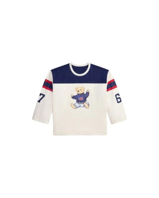Polo Ralph Lauren Blue Long Sleeve T-Shirts