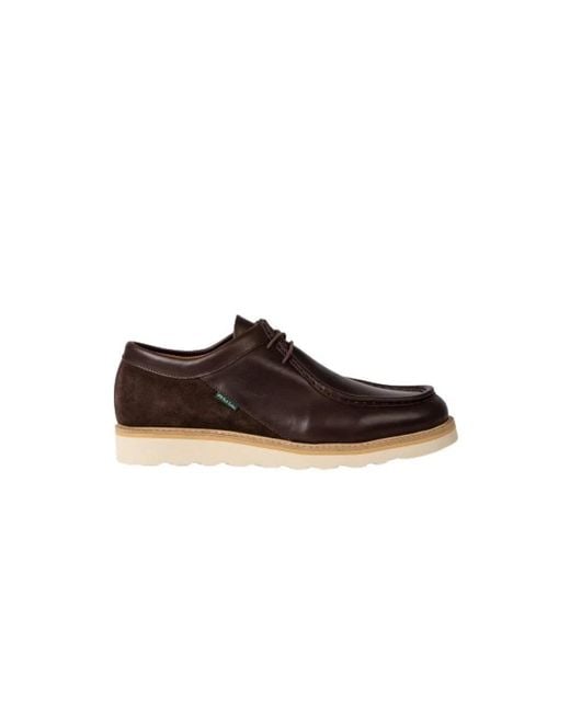 PS by Paul Smith Brown Laced Shoes for men
