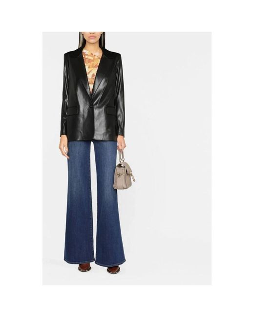 Alice + Olivia Black Leather Jackets