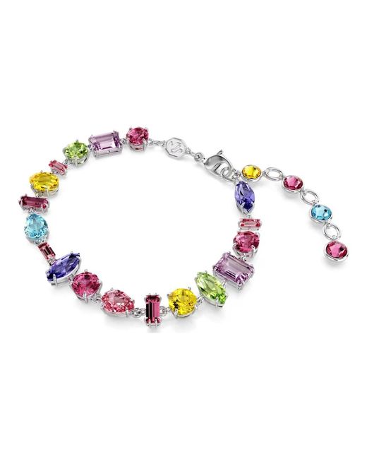 Swarovski Accessoires ,Grijs ,Armband in het Purple