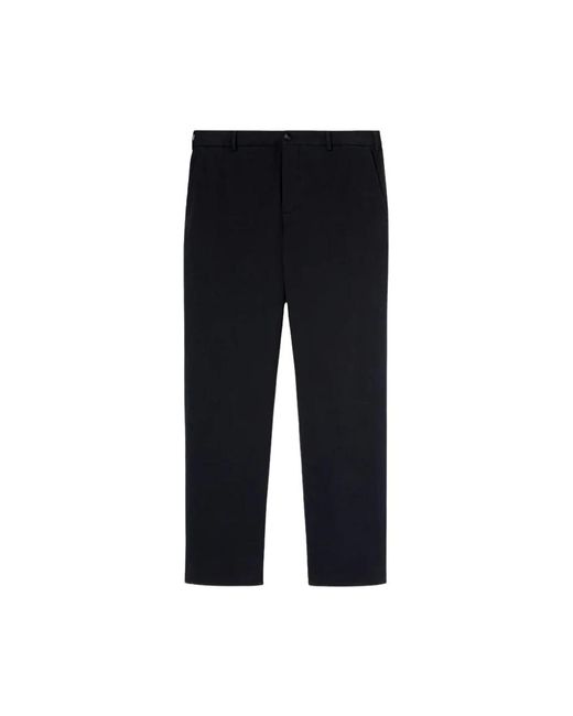 Agnona Heavy Cotton Stretch Broeken in het Black voor heren