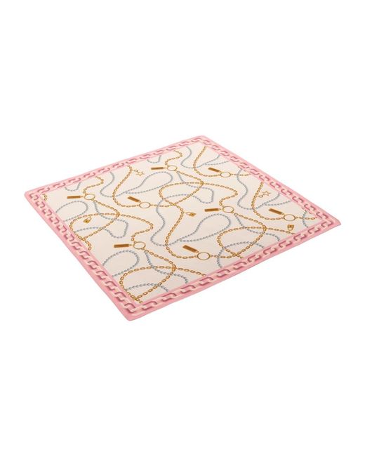 Le Parmentier Pink Silk Scarves