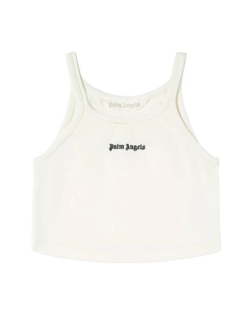 Palm Angels White Tops