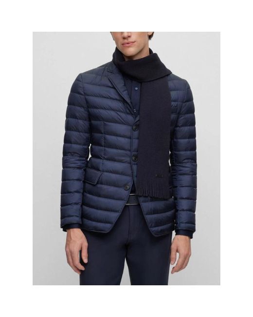 HUGO Winter Schal in Blue für Herren