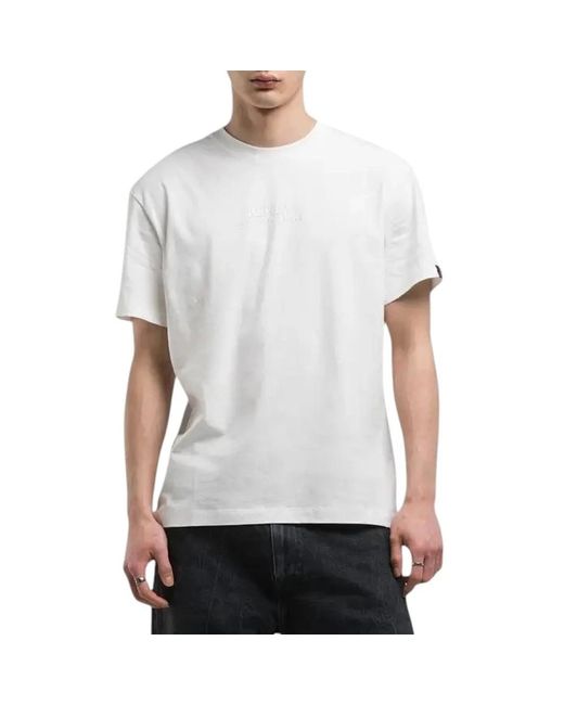 T-Shirts Replay de hombre de color White