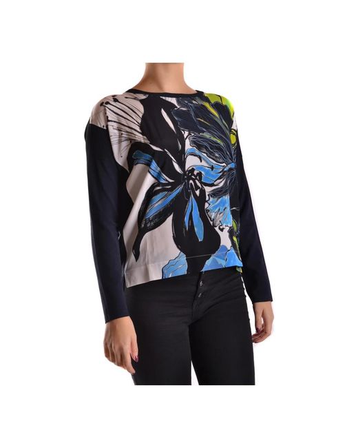 D.exterior Black Blouses