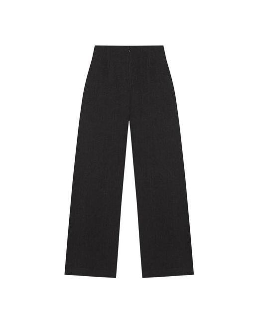 Cortana Black Wide Trousers