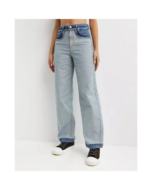 Marni Blue Loose-Fit Jeans