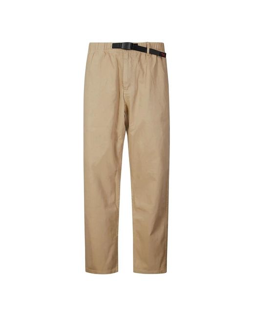 Gramicci Natural Straight Trousers for men