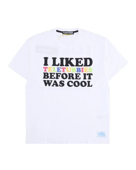 Iuter White T-Shirts for men
