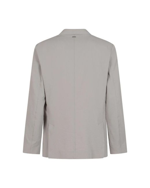 Herno Seer-Crease Blazer in Gray für Herren