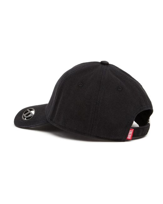 DIESEL Black Caps for men