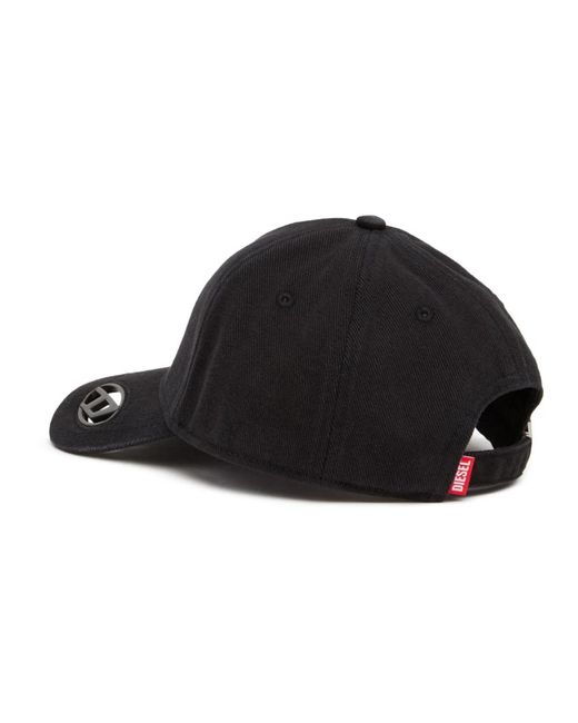 DIESEL Black Caps for men